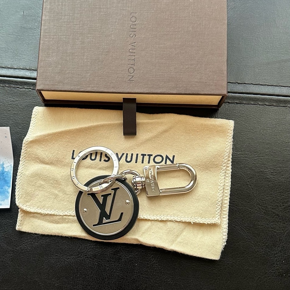 Louis Vuitton Silver Keychain